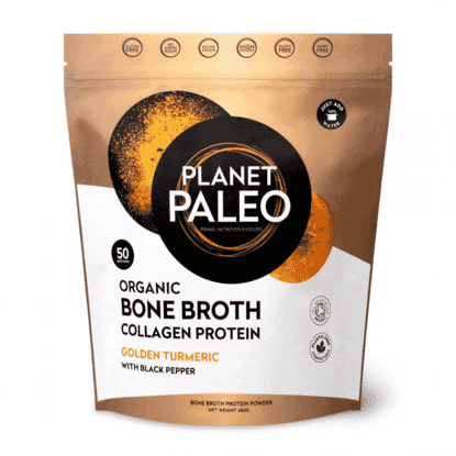 Organic Bone Broth Collagen Protein Golden Turmeric 450g