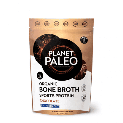 Organic Bone Broth Sports Protein Chocolate 240g