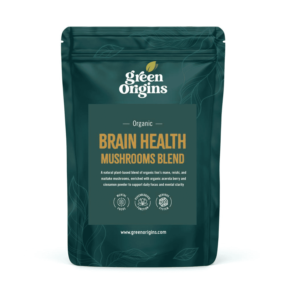 Organic Brain Health Mushrooms Blend 100g