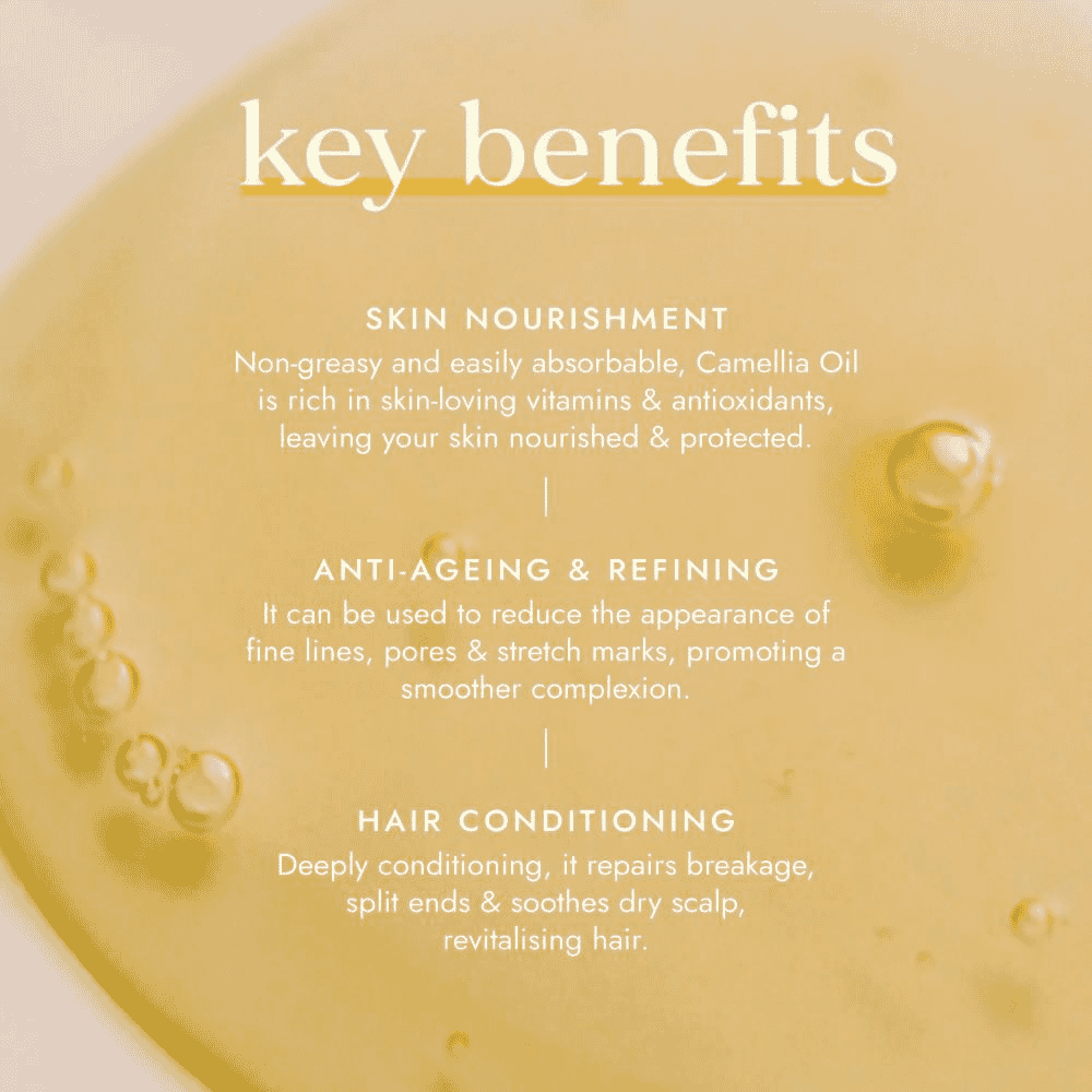 Organic Camellia Oil 100ml