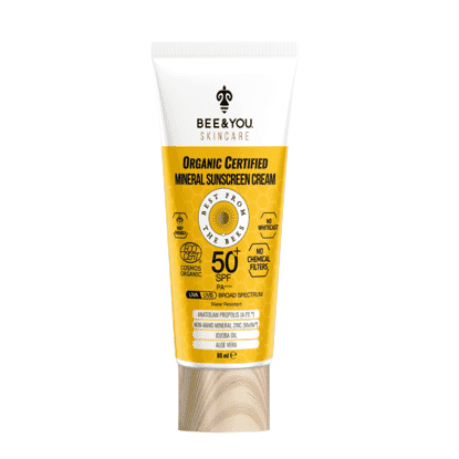 Natural 50 SPF+ Mineral Sunscreen for Body 80ml