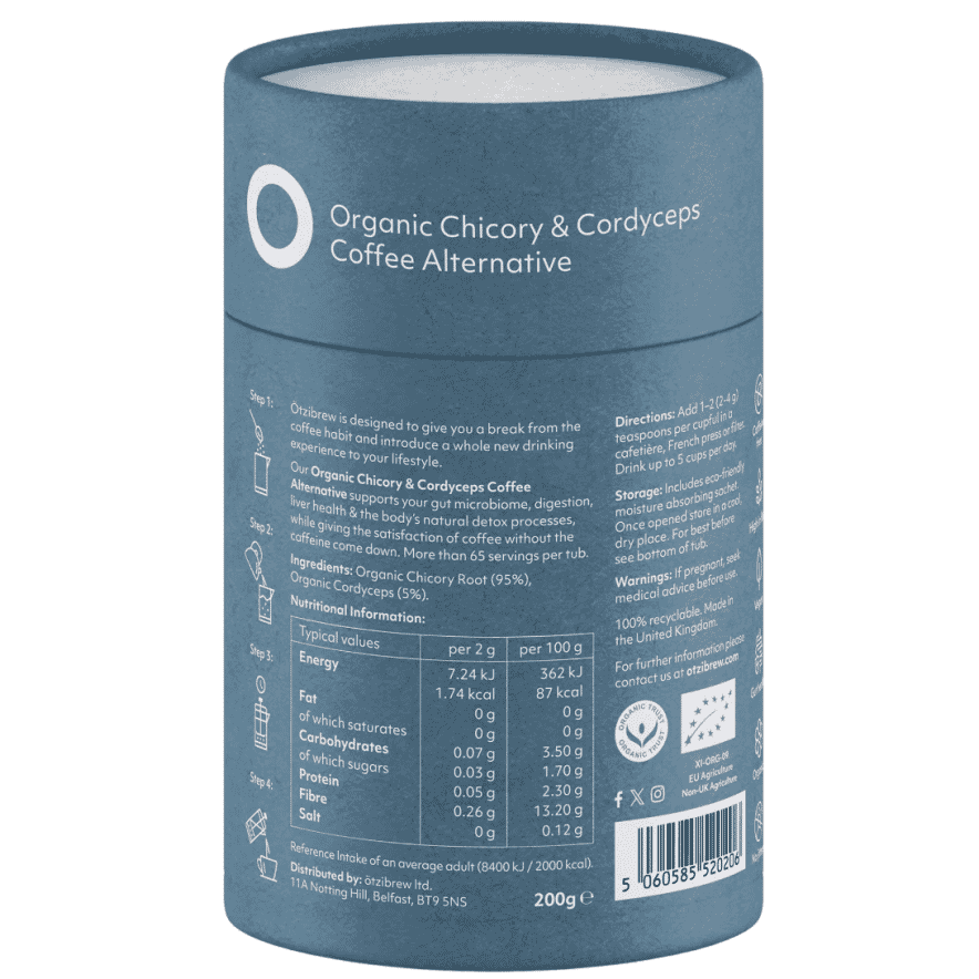 Organic Chicory & Cordyceps Coffee Alternative 200g