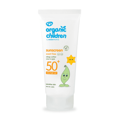 Organic Children Scent Free Sunscreen SPF50+ 150ml