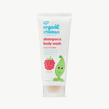 Organic Children Shampoo & Body Wash Berry Smoothie 200ml