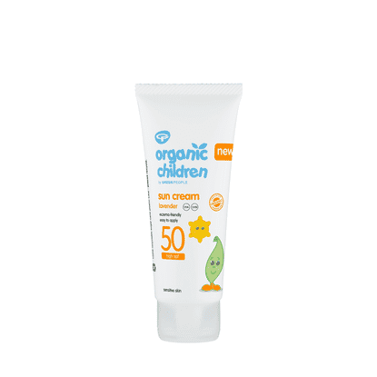 Organic Children Sun Cream Lavender 50SPF 100ml