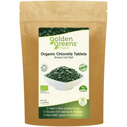 Organic Chlorella Tablets 120s
