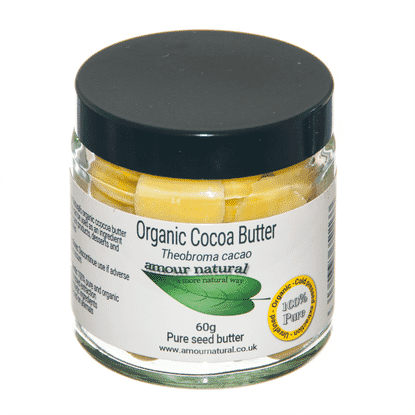 Organic Cocoa Butter Buttons 60g