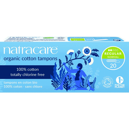Organic Cotton Tampons Regular 20s