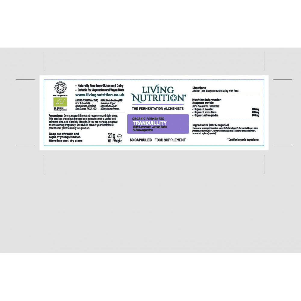 Organic Fermented Tranquility 60s