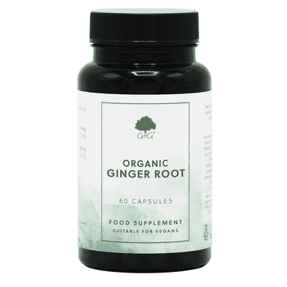 Organic Ginger Root 60s