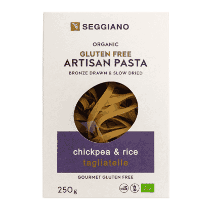 Organic Gluten Free Artisan Pasta Chickpea & Rice Tagliatelle 250g