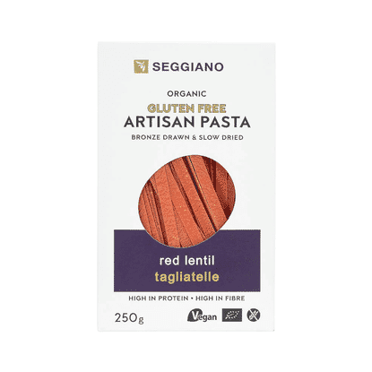 Organic Gluten Free Artisan Pasta Red Lentil Tagliatelle 250g
