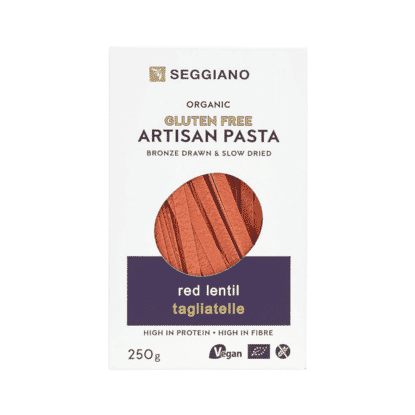 Organic Gluten Free Artisan Pasta Red Lentil Tagliatelle 250g