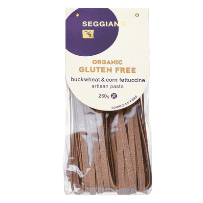 Organic Gluten Free Buckwheat & Corn Fettucine 250g