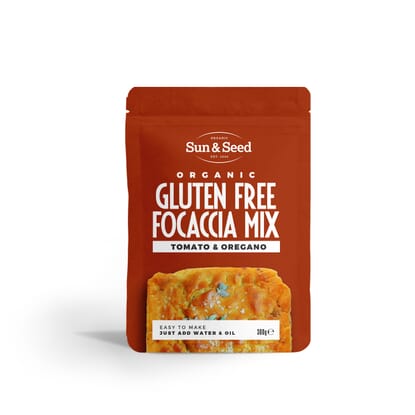Organic Gluten Free Focaccia Mix Tomato & Oregano 300g