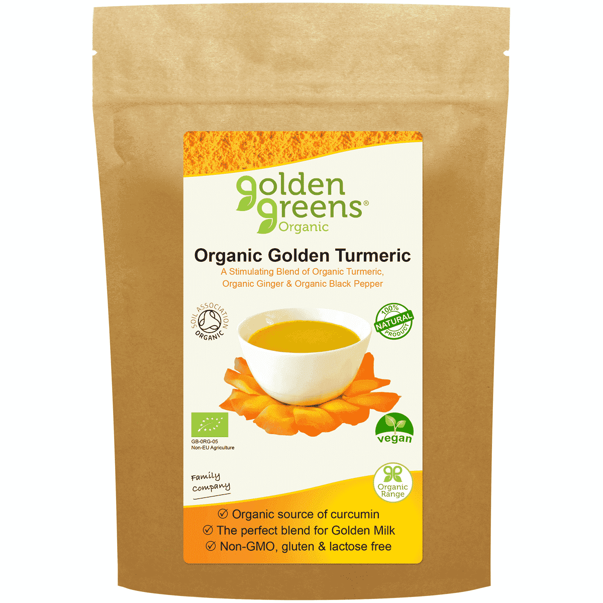 Organic Golden Turmeric 100g