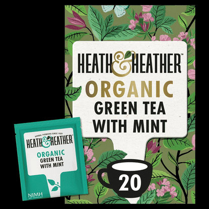 Organic Green Tea with Mint 20s