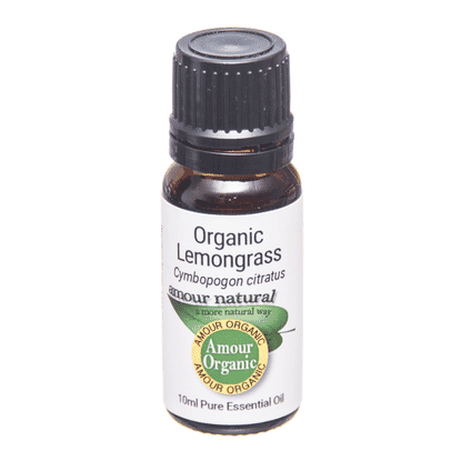 Organic Lemongrass Pure Essential Oil 10ml