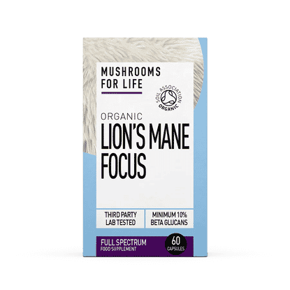 Organic Lion's Mane Focus 60's Capsules