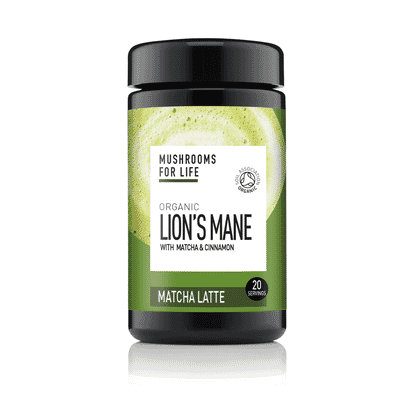 Organic Lion’s Mane Matcha Latte 110g