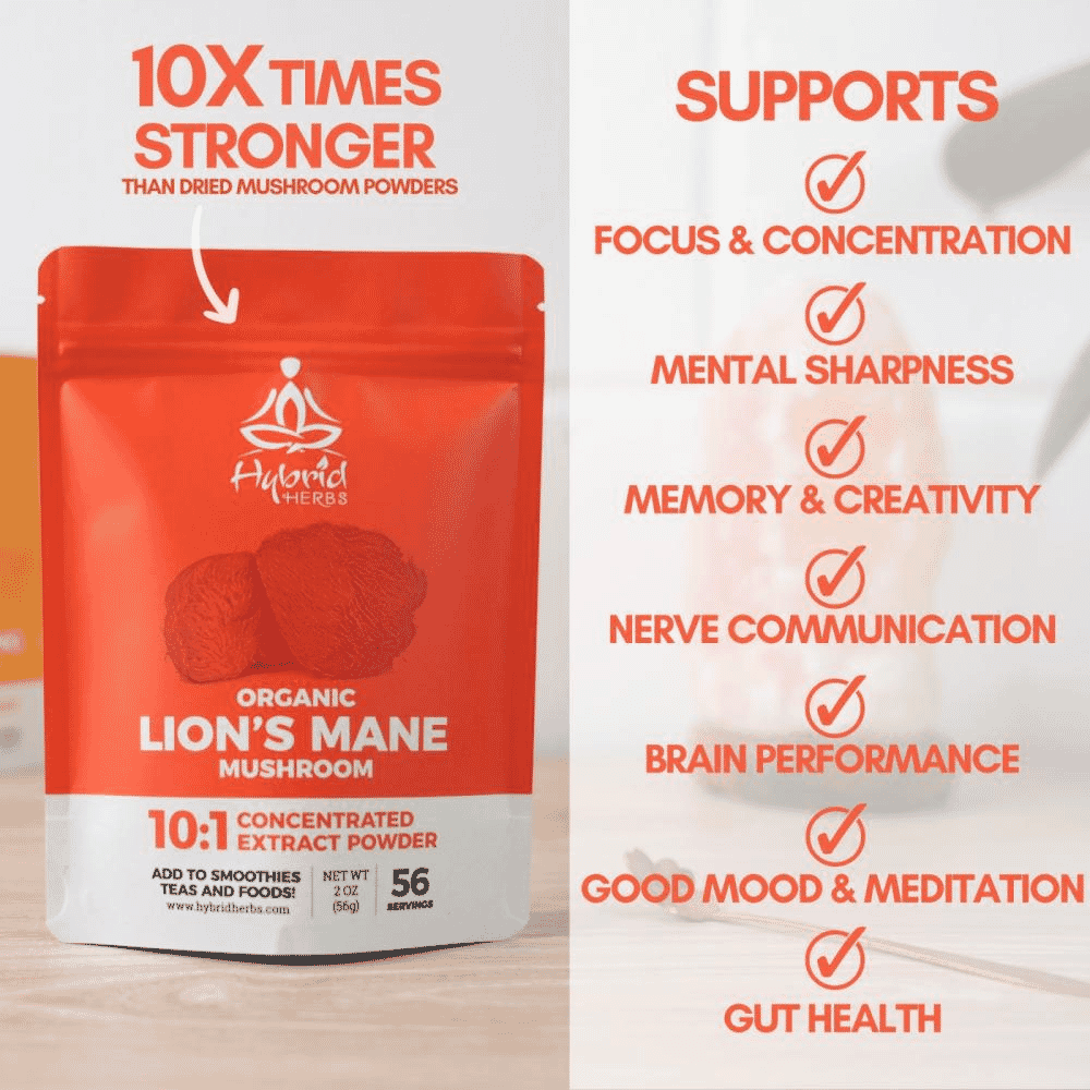 Organic Lion's Mane Mushroom 56g