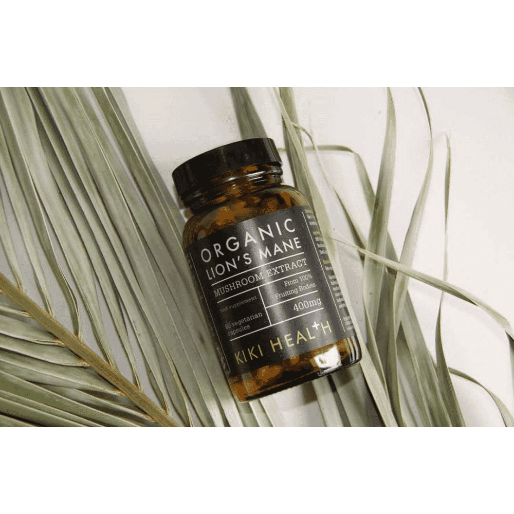 Organic Lion's Mane Mushroom Extract Capsules 60s