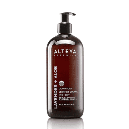 Organic Liquid Soap Lavender & Aloe 500ml