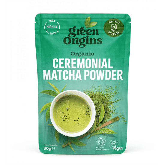 The Natural Dispensary. Organic Matcha Green Tea Powder 30g