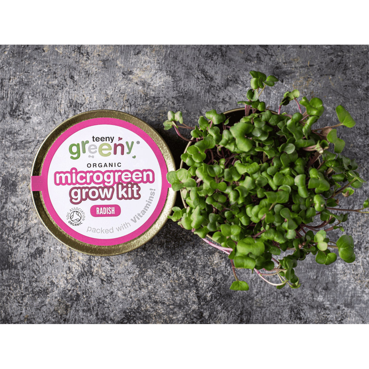 Organic Microgreen Grow Kit (Radish)