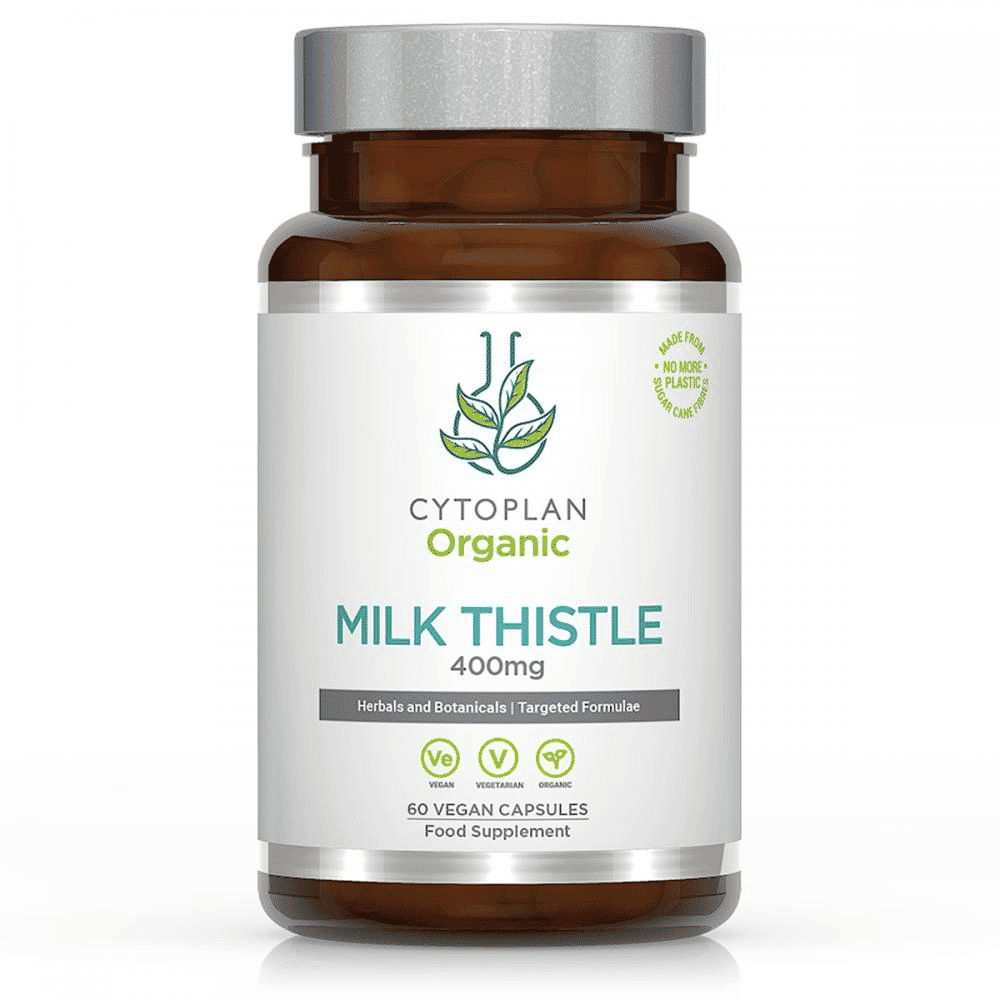 Organic Milk Thistle 400mg 60s