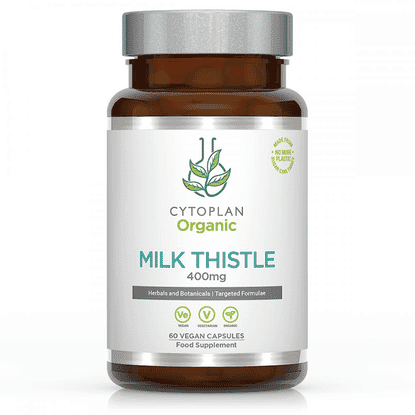 Organic Milk Thistle 400mg 60s
