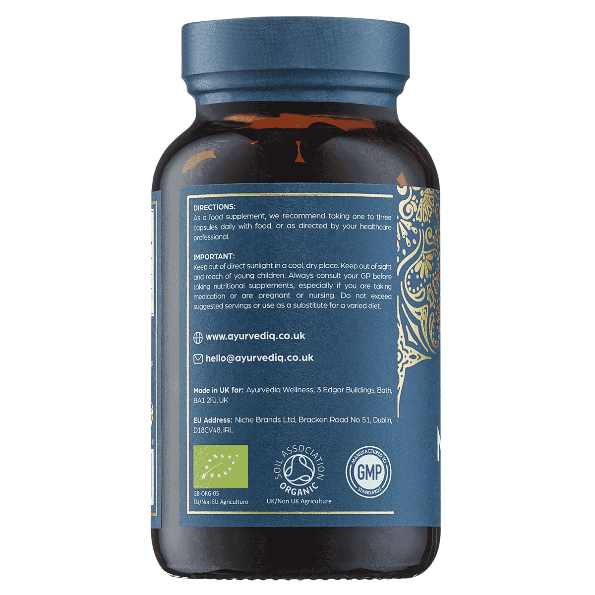 Organic Moringa 120s