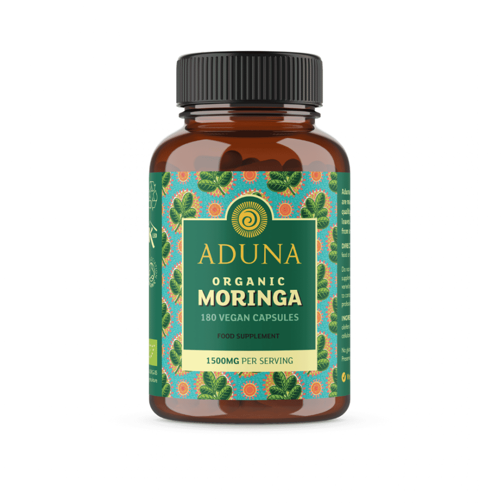 Organic Moringa Capsules 180s