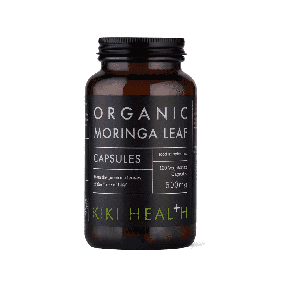 Organic Moringa Leaf Capsules 120s