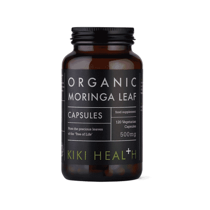Organic Moringa Leaf Capsules 120s