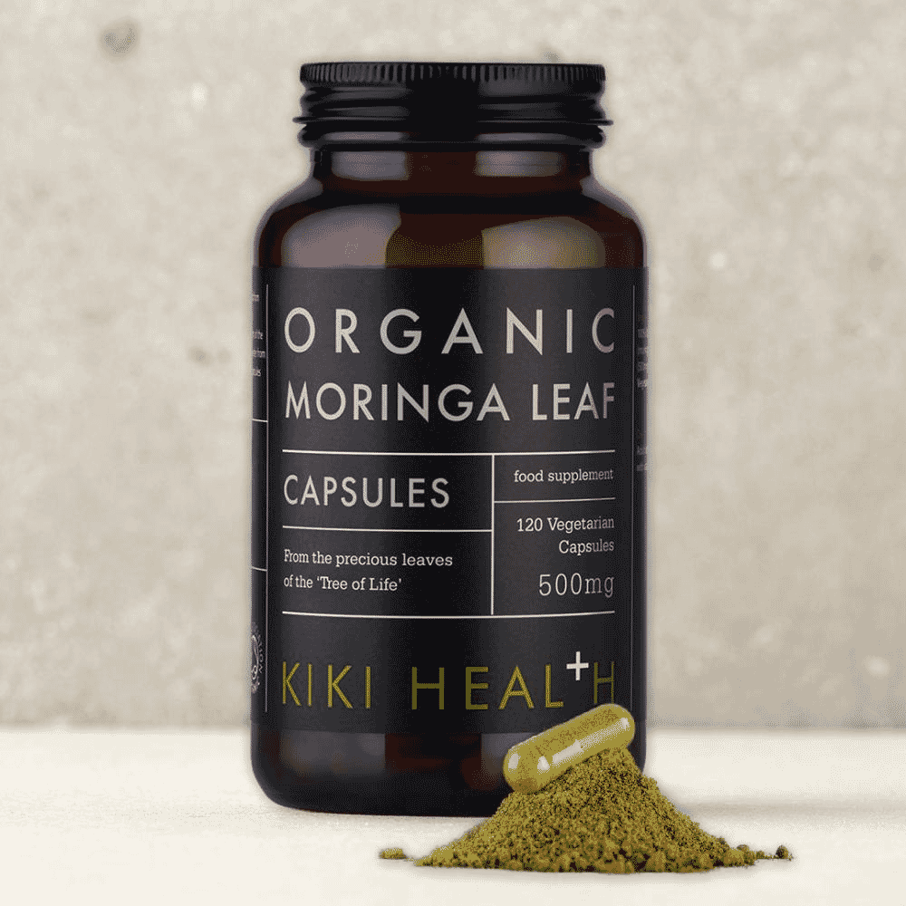 Organic Moringa Leaf Capsules 120s