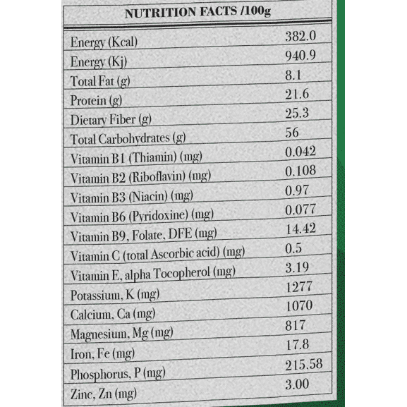 Organic Moringa Powder 100g