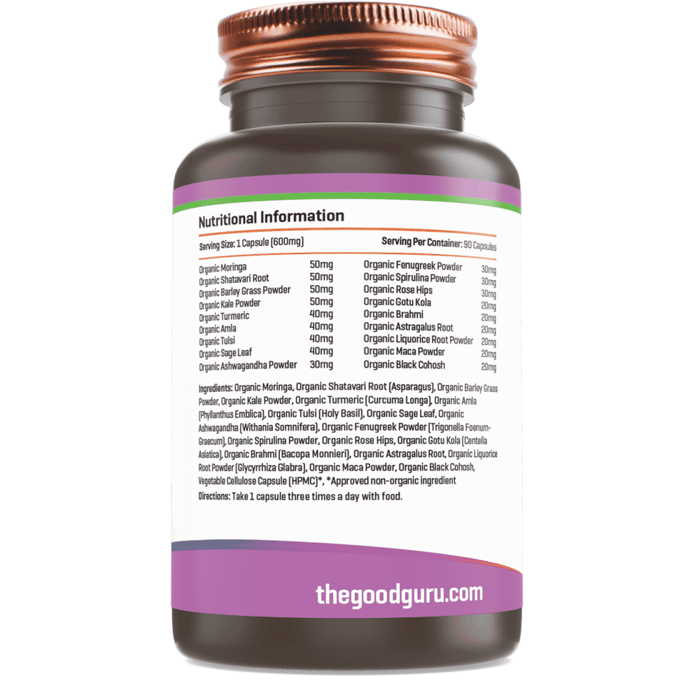 Organic MultiVitamins Womens 90s