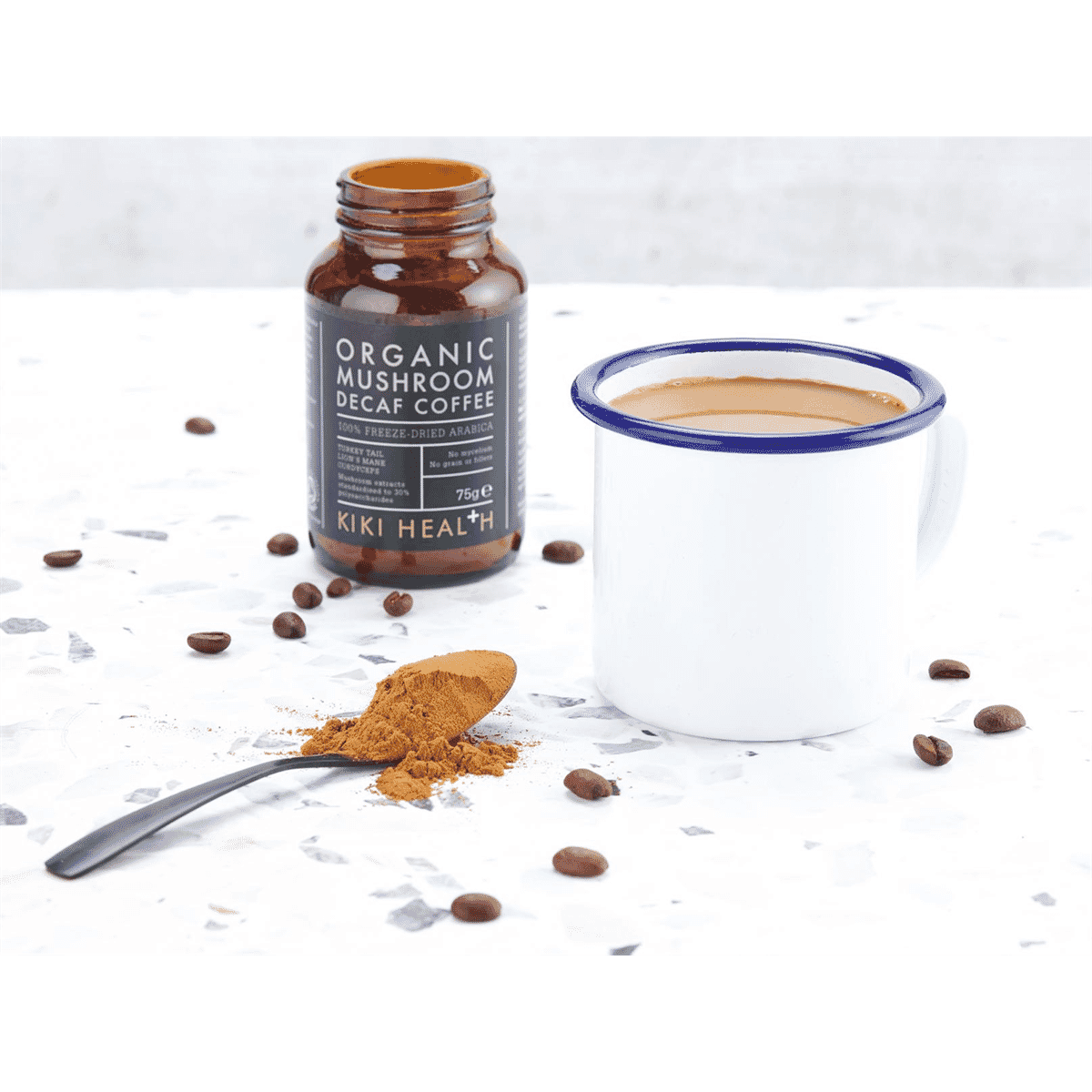 Organic Mushroom Decaf Coffee 75g