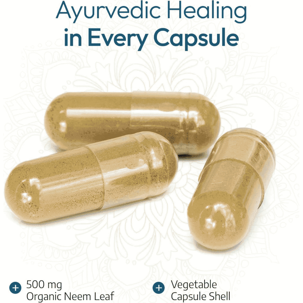 Organic Neem Leaf 60s