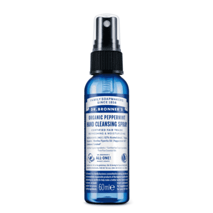 Organic Peppermint Hand Cleansing Spray 60ml