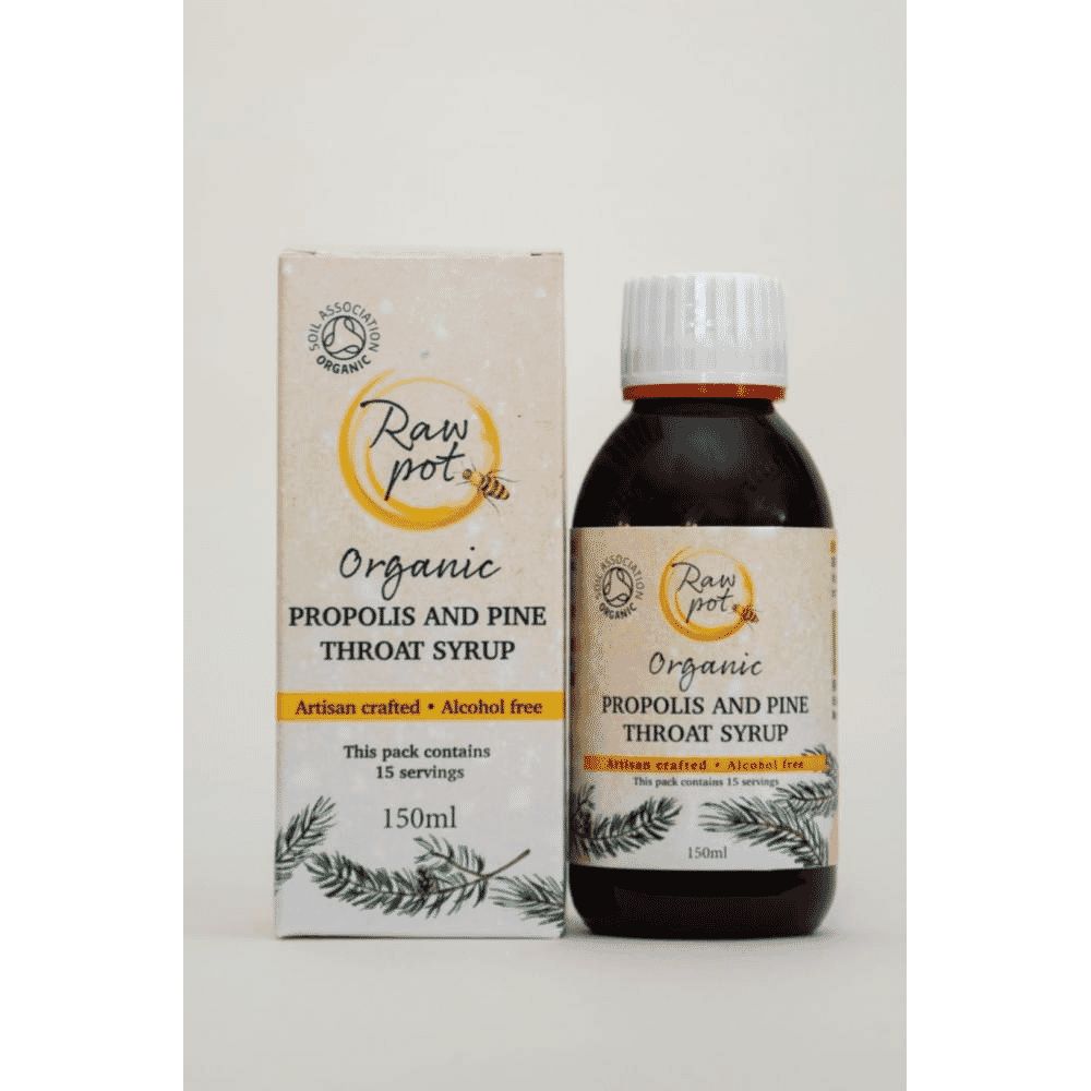 Organic Propolis and Pine Throat Syrup 150ml