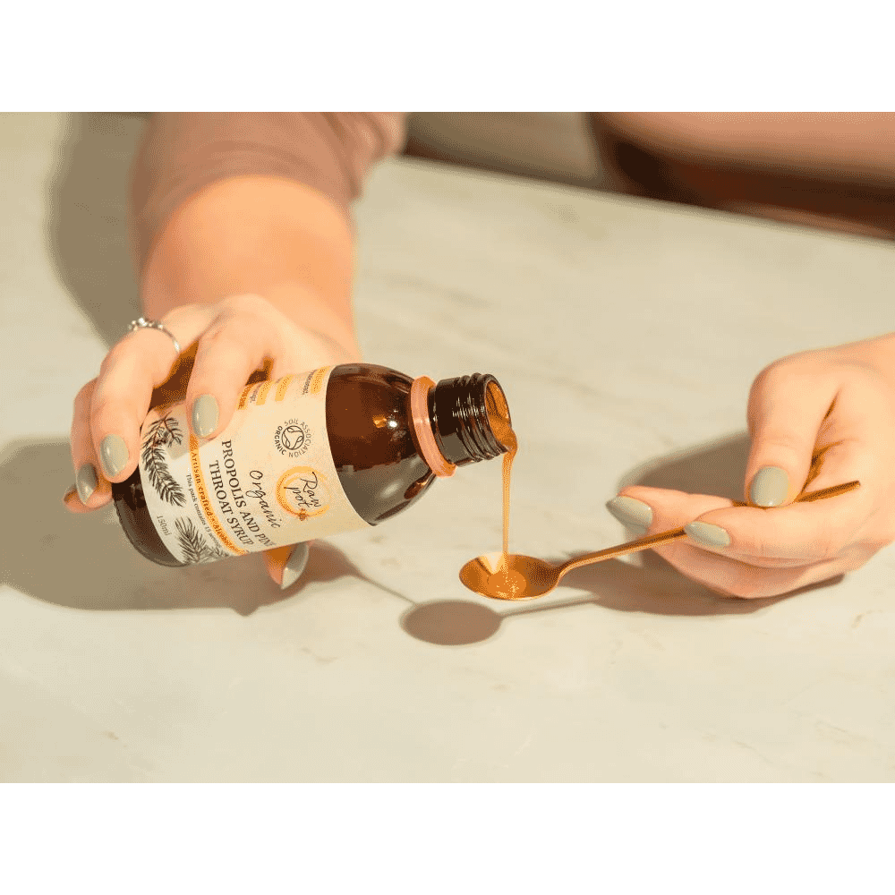 Organic Propolis and Pine Throat Syrup 150ml