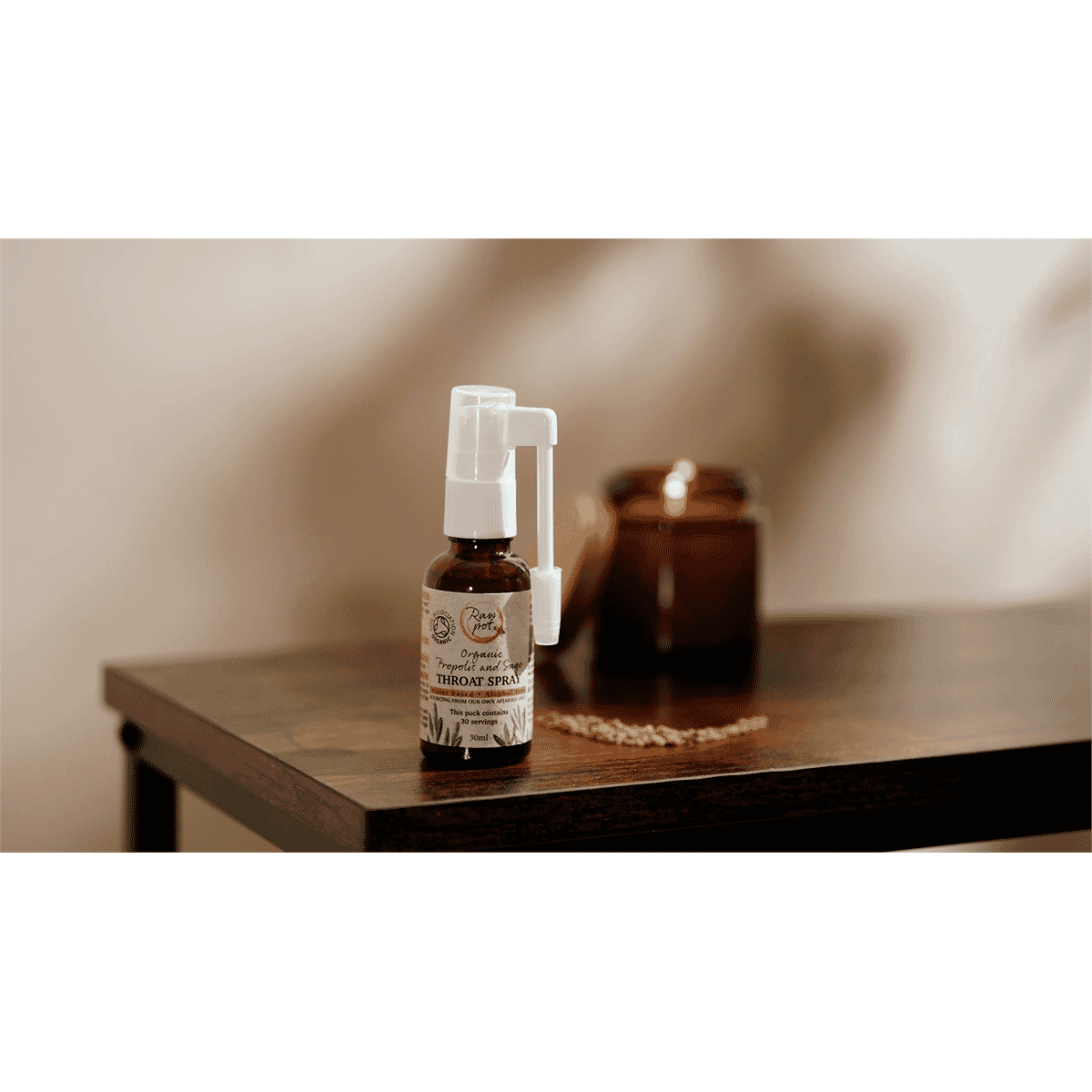 Organic Propolis and Sage Throat Spray 30ml