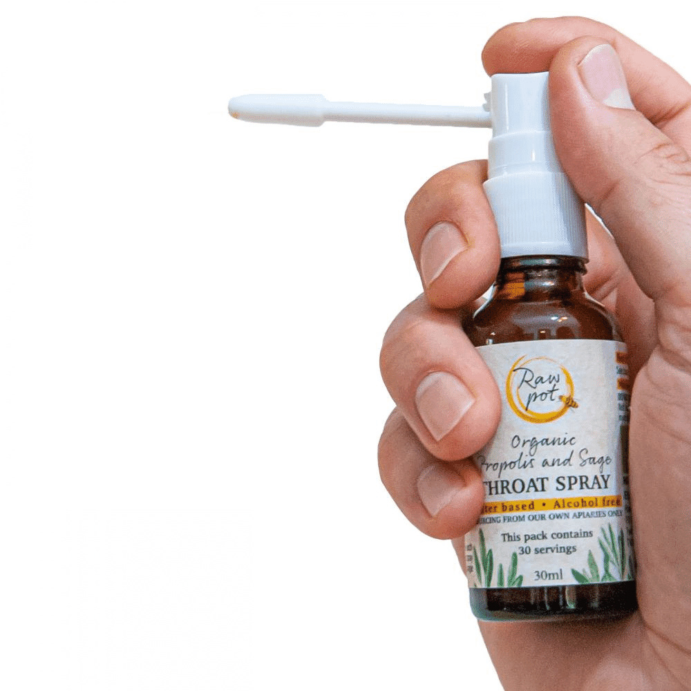 Organic Propolis and Sage Throat Spray 30ml