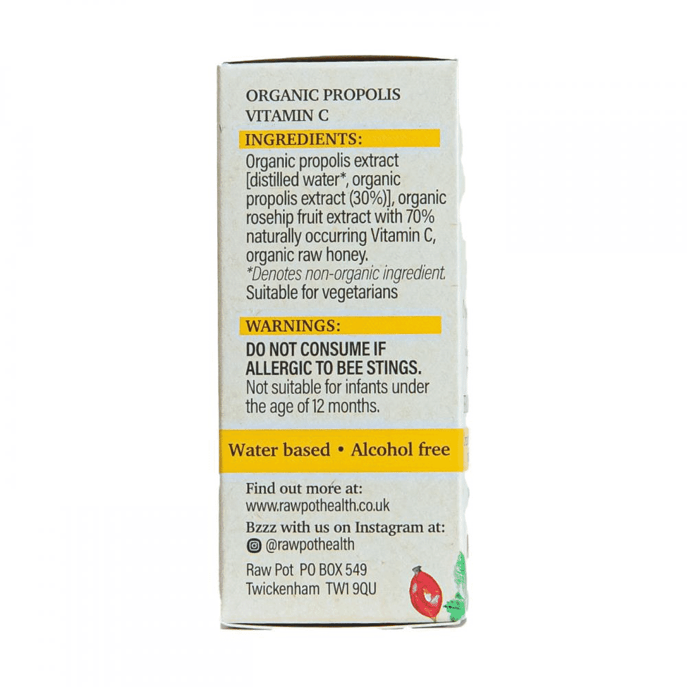 Organic Propolis with Vitamin C Spray 30ml