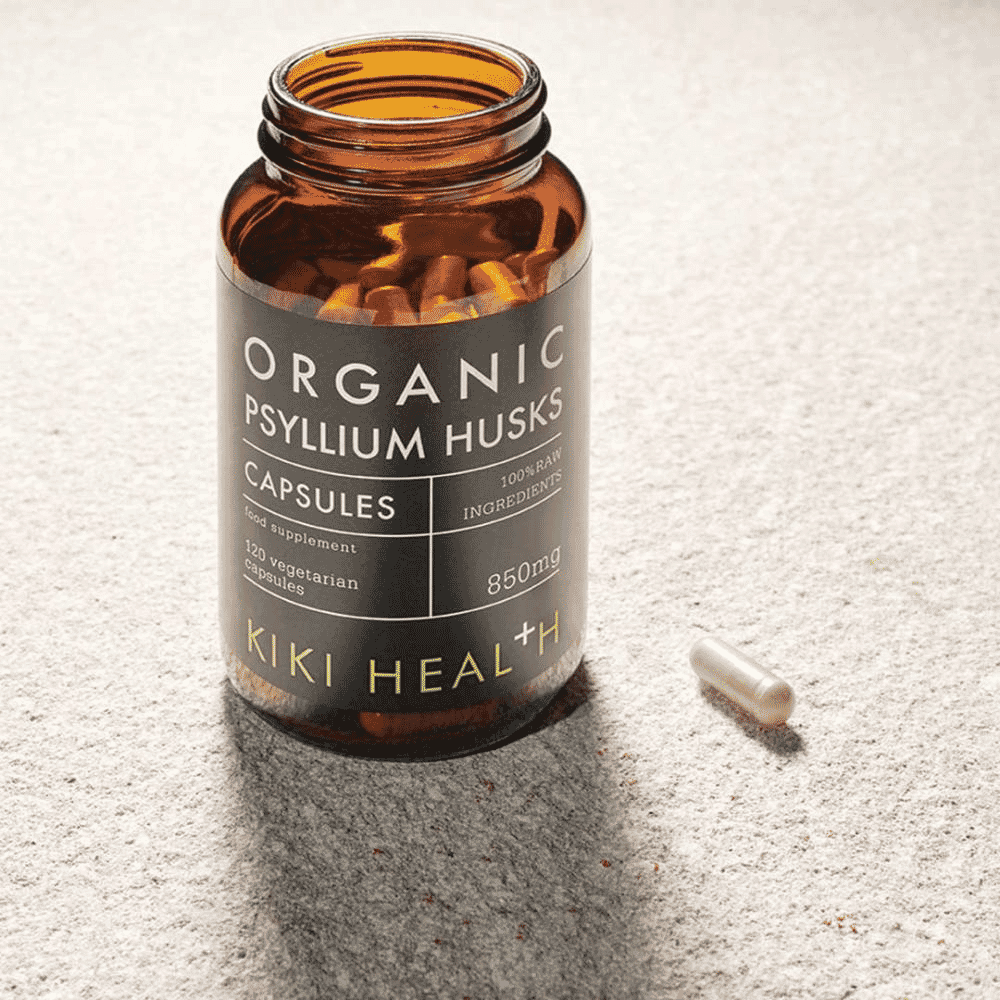 Organic Psyllium Husks Capsules 120s