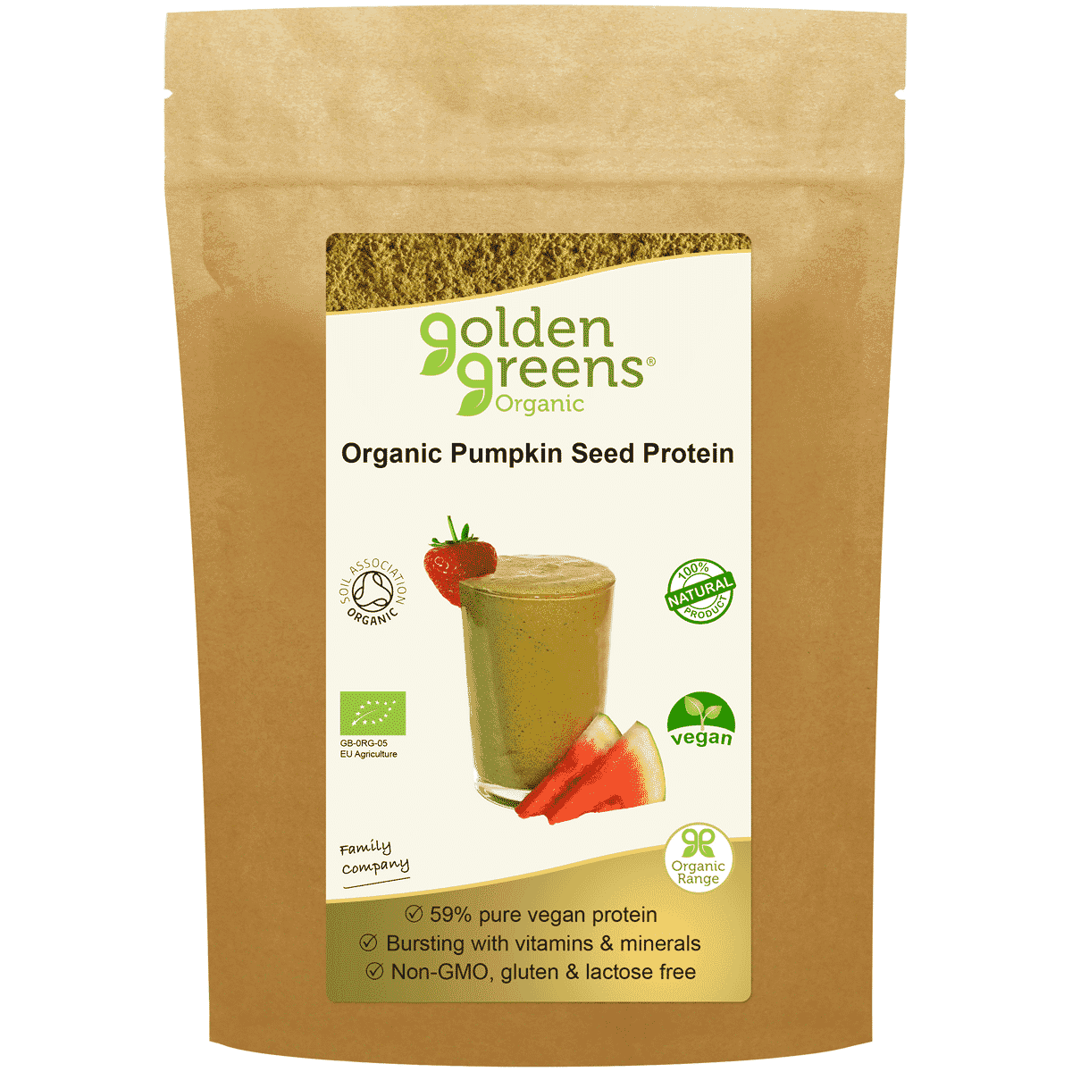 Organic Pumpkin Seed Protein 250g