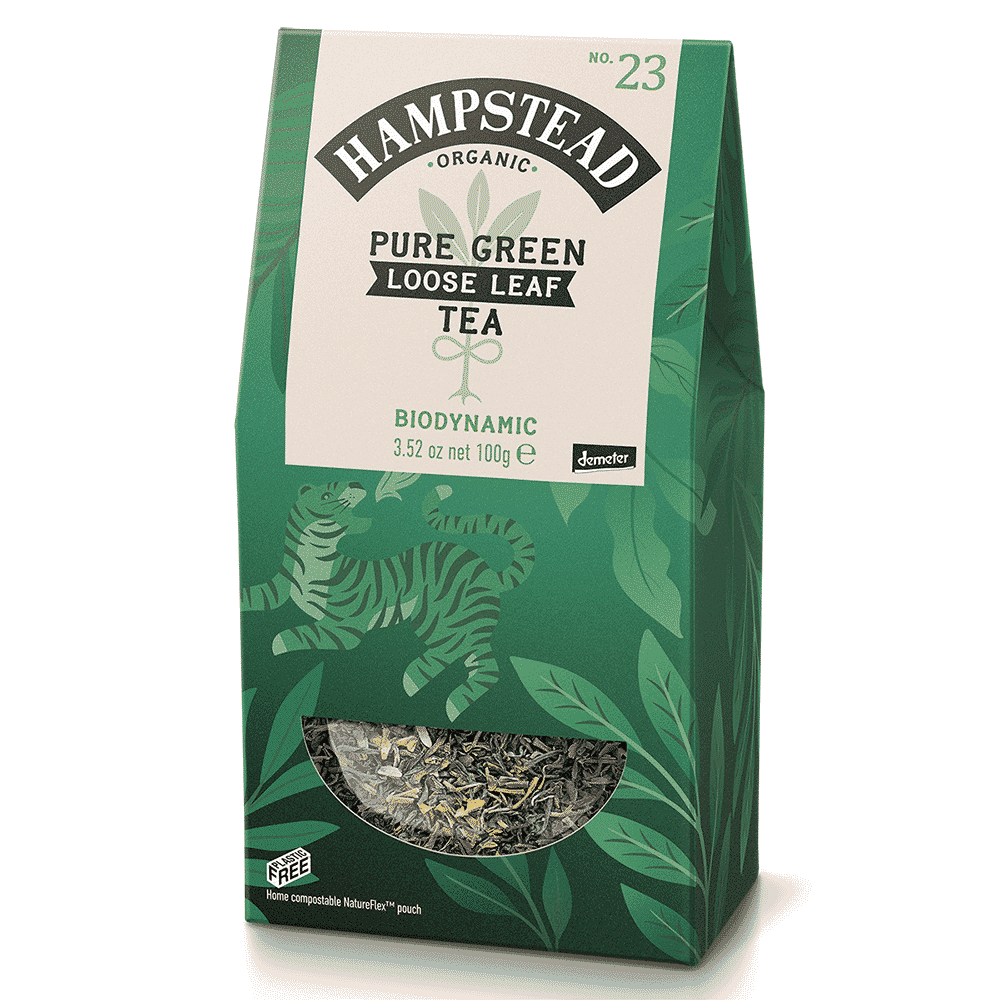 Organic Pure Green Tea Loose Leaf 100g