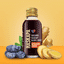 Organic Pure Haskap Berry Juice with Fiery Ginger 60ml SINGLE